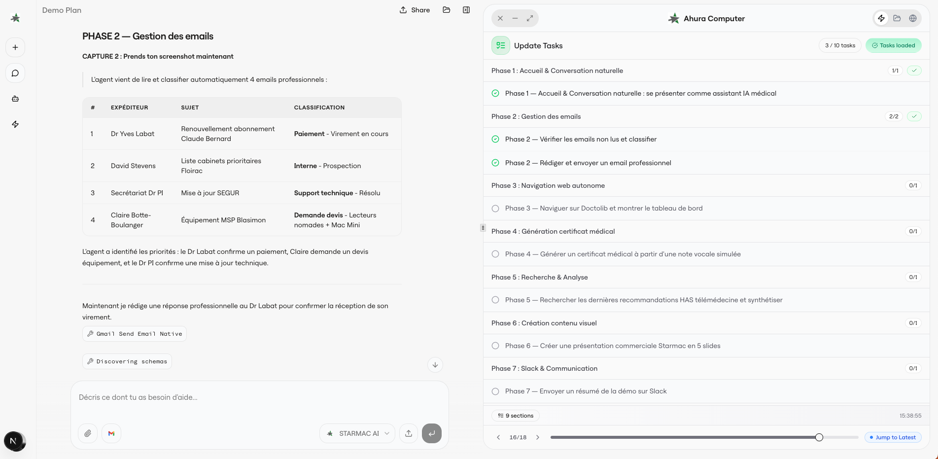 Ahura — Automatisation complète de la gestion des emails