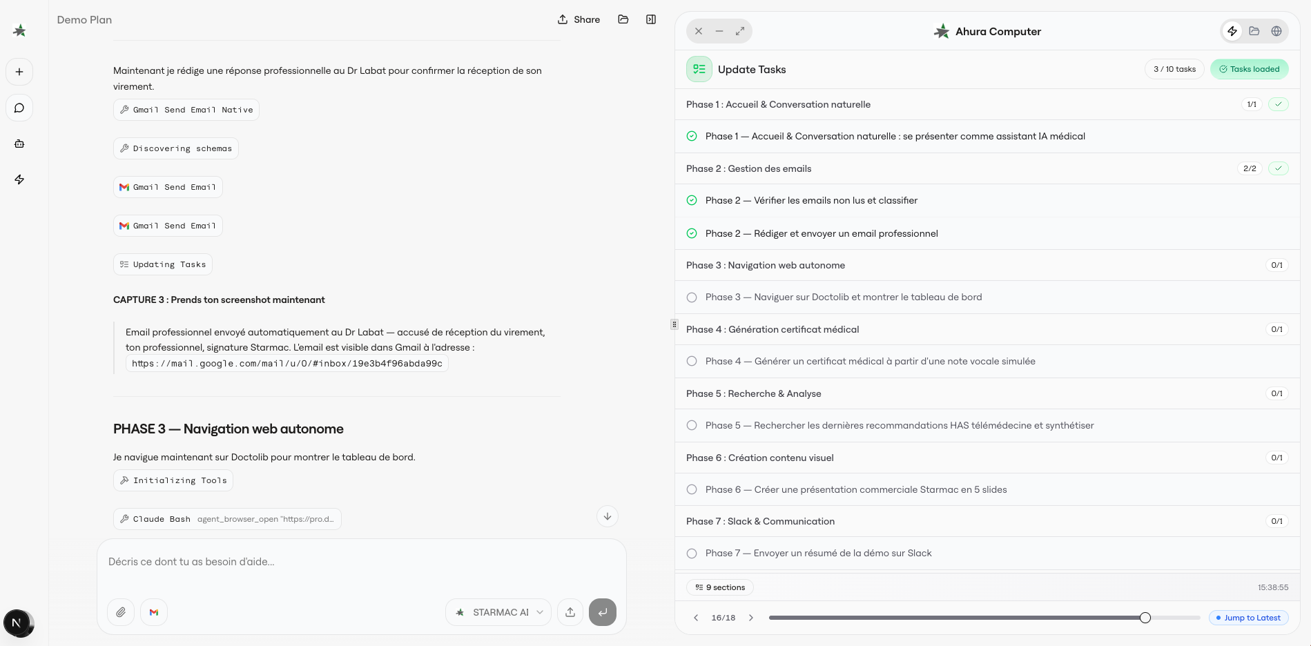Ahura — Rédaction et envoi automatique de réponses email