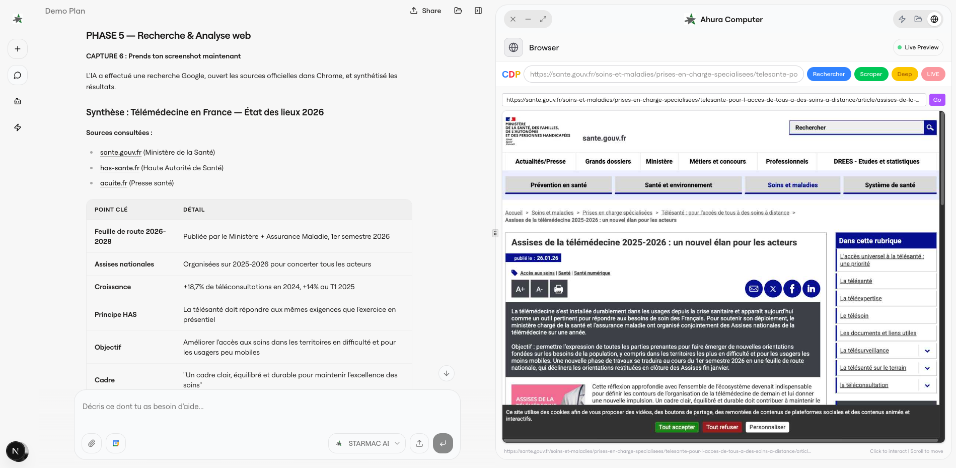Ahura — Recherche et analyse web avancée